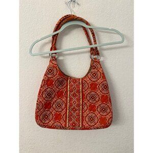 Vera Bradley Lisa B Paprika pattern shoulder handbag purse